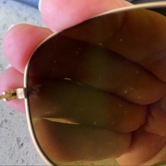 RayBan Aviator Polarized Sunglasses - Picture 5 of 7